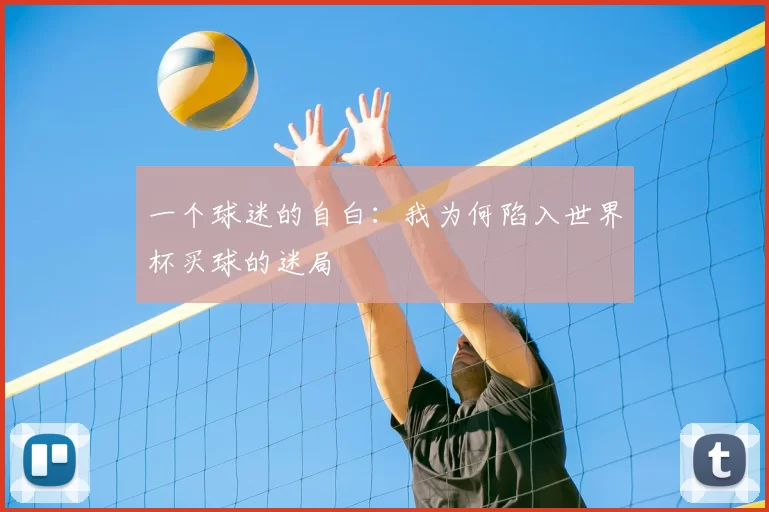 一个球迷的自白：我为何陷入世界杯买球的迷局