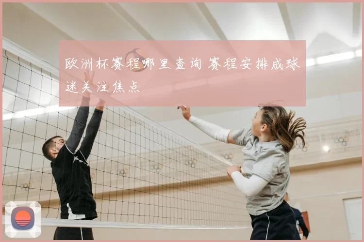 欧洲杯赛程哪里查询 赛程安排成球迷关注焦点